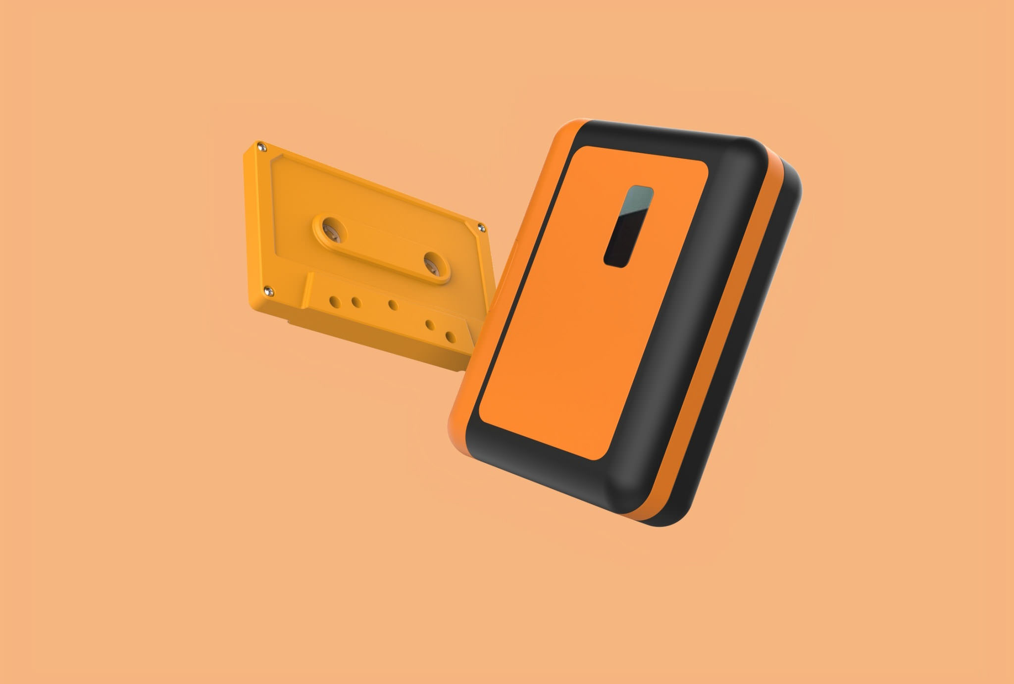 SERVICE cassette player + cassette 6